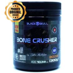 Pré Treino Bone Crusher (Nova Fórmula) 300g Black Skull - Original, Bl