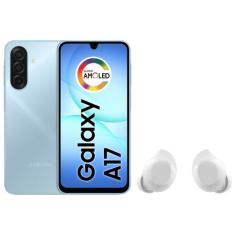 Smartphone Samsung Galaxy A17 128GB 4GB RAM  - Azul + Fone de Ouvido B
