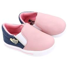 Tênis Infantil Slip On Meninas Charmoso E Delicado - Nenê Baby, 22, Sl