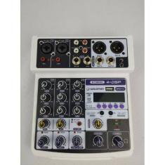 Mesa de Som 4 Canais Waldman ST-4DSP