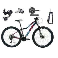 Bicicleta Aro 29 Absolute Hera Feminina Câmbios Shimano Deore e Altus 27v Hidráulico Trava Guidão-Feminino