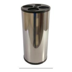 Lixeira Para Copos Descartáveis De Água E Café Em Aço Inox