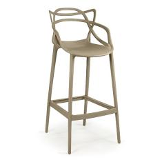 Banqueta Alta Allegra Design Cozinha/bancada - Nude