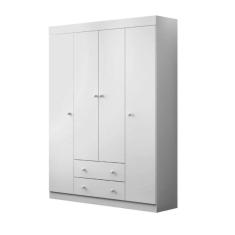 Guarda Roupa Infantil Bebê Elisa 2 Gavetas 4 Portas