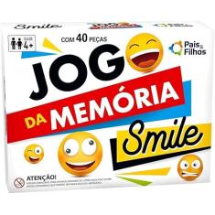 Jogo da Memória Smile Brinquedo Infantil