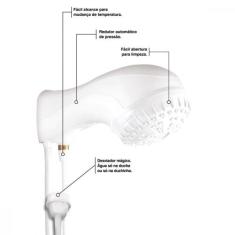 Ducha Eletrônica Tramontina 6500 W 220 V Branca