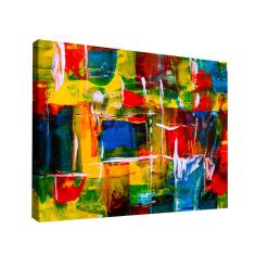 Quadro Decorativo Abstrato Colorido