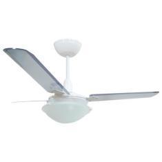 Ventilador Unions Branco 220V 3 Pás Transparentes, 220V