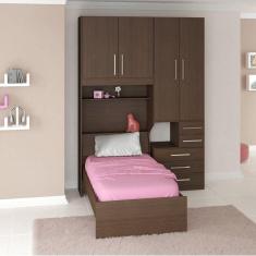 Dormitório De Solteiro Sem Cama 1225S Direito San Remo