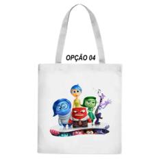 Bolsa Ecobag Divertidamente 2 Alegria Ansiedade Tristeza - LARANJA E M