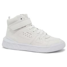 Tênis Coca-Cola Cano Alto Soho Leather Hi Branco CC2177