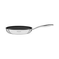 Frigideira Tramontina Grano em Aço Inox com Corpo Triplo Revestimento Interno em Antiaderente com Cabo 30 cm 3,4 L