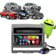 Kit Multimídia Palio Weekend Strada Idea Siena 20042014 1 Din Carplay 