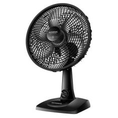 Ventilador de Mesa 30cm Mondial VSP30B 6 Pás Preto com Prata 220V, Pre
