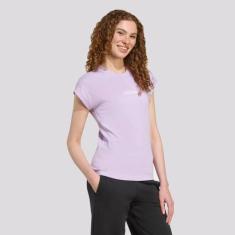 Camiseta Adidas SJ Logo Linear Feminina Lilás, G