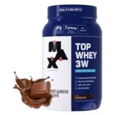 100% Whey Refil (900G) - Max Titanium-Unissex