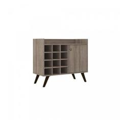 Aparador com Garrafeiro 1 Porta Rt3111 Movelbento Rústico