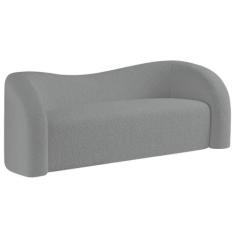 Sofá Curvo 3 Lugares Organico Sala Recepção Escritório Coréia 200cm Bo