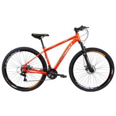 Bicicleta Aro 29 Rino Everest 24 Velocidades - Laranja Neon 21
