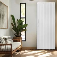 Kit Com 2 Portas Sanfonada De Pvc 210x105cm Bariri Gelo