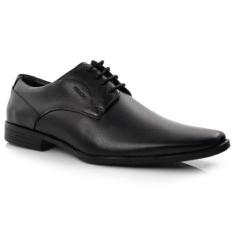 Sapato Social de Couro Masculino Ferracini, Preto, 42