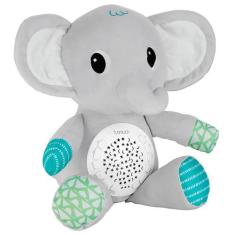 Elefantinho de Pelúcia Kids com Som Luz Música e Projetor FM666-27 - D