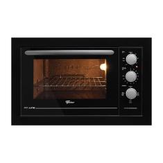 FISCHER FORNO ELÉTRICO EMBUTIR FIT LINE 48L BLACK 220V 34493-95482