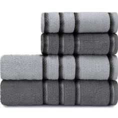 Jogo de Toalhas 4 Peças Banhão + Rosto Algodão Appel - Classic Emcompre