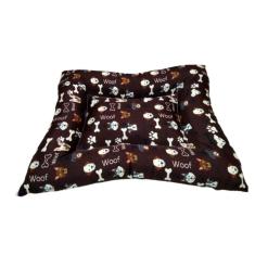 Almofadão Nica Premium - Almofada Para Cães E Gatos Marrom