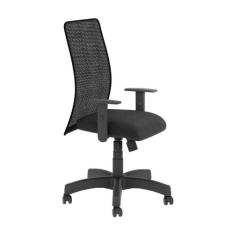 Cadeira Diretor Pleno Giratória Plus Base Cromada - CasaH