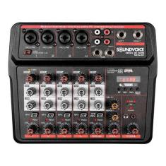 Mesa De Som Compacta Soundvoice Mc6 Bt