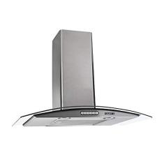 COIFA DE PAREDE Fogatti VIDRO CURVO DUTO SLIM INOX 70CM 127V