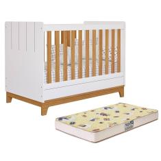 Berço Mini Cama Biscoito com Colchão Supreme - Permóbili Baby