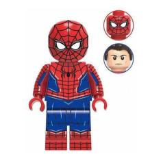 Boneco Blocos De Montar Aranha Traje Clássico Sem Volta