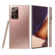 Smartphone Samsung Galaxy Note20 Ultra 256GB - Bronze, 5G, Caneta S Pen, Câmera Tripla 108MP, RAM 12GB, Tela 6.9&quot;