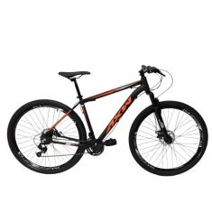 Bicicleta AXW Aro 29 Freio Hidráulico 24 Marchas Shimano e Suspensão Diant + 2 Acessórios-Unissex