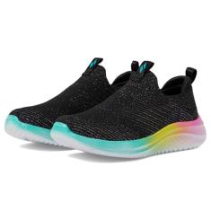 Skechers Tênis feminino Ultra Flex 3.0, Preto/Multi, 17