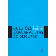 Livro - Questões para analistas do discurso - Parabola Editorial, 16x2