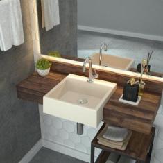 Kit Cuba XQ355 Válvula Click Botão 1 Polegada B Compace