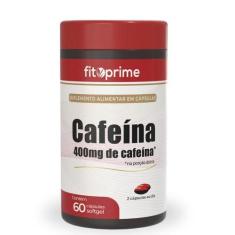 Cafeína 400mg com 60 cápsulas Fitoprime