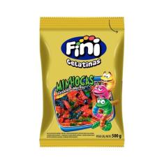 Balas de gelatina Minhocas 500g - Fini