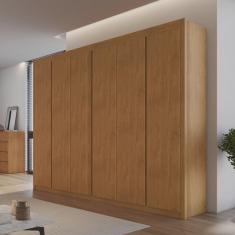 Guarda Roupa 6 Portas 6 Gavetas 100% mdf Santorini