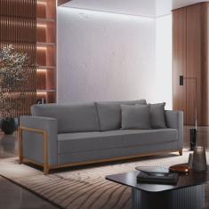 Sofá 3 Lugares Paris Veludo 1,94M