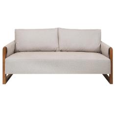 Sofá 3 Lugares Herval Polônia Bege