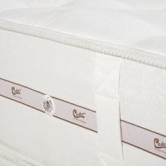 Cama Box + Colchão Castor Casal Kingdom Aloe Vera Double Face Pocket 138x188x59cm