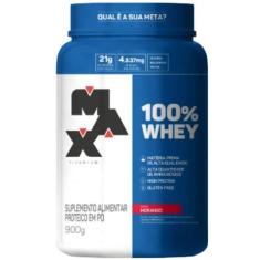 100% Whey (900g) Max Titanium