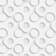 Papel Parede 3D Circulos Junçoes Adesivo Lavavel Sala Quarto - LRP