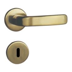 Fechadura Interna Roseta Aço Mgm Stilo Bronze Latonado