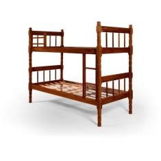 Beliche Torneada 8 Milão 80 cm com Grade e Escada em Madeira Maciça Im