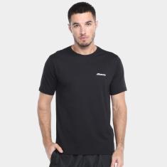 Camiseta Mizuno Basic Logo Masculina-Masculino